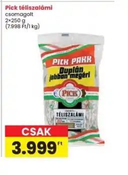 Interspar Pick téliszalámi ajánlat
