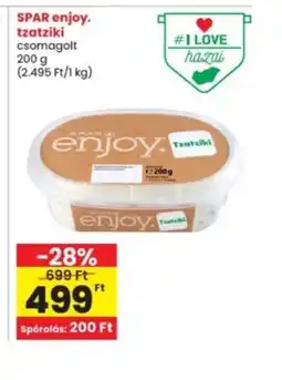 Interspar Spar Enjoy Tzatziki ajánlat