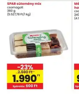 Interspar SPAR sütemény mix ajánlat