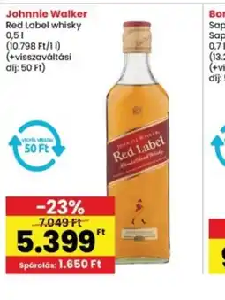 Interspar Johnnie Walker Red Label whisky ajánlat