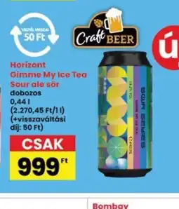 Interspar Horizont Gimme My Ice Tea Sour ale sör ajánlat