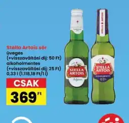 Interspar Stella Artois sör ajánlat
