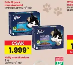 Interspar Felix 12 pack macskaeledel ajánlat