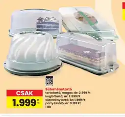 Interspar Simpex Süteménytart ajánlat