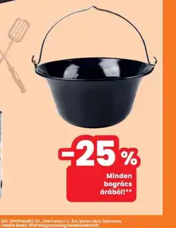 Interspar Minden bogrács ajánlat
