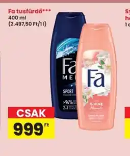Interspar Fa tusfürdő ajánlat