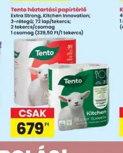 Interspar Tento háztartási papírtörlő ajánlat