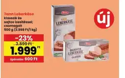 Interspar Tann Leberkäse ajánlat