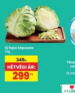 Interspar Új fejes káposzta ajánlat