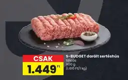 Spar S-BUDGET darált sertéshús ajánlat