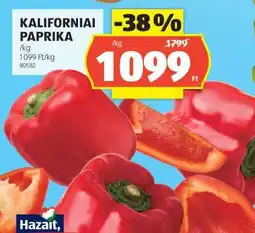 ALDI Kaliforniai paprika ajánlat