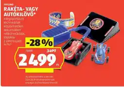 ALDI TOYLINÓ RAKÉTA- VAGY AUTÓKILÖVŐ ajánlat