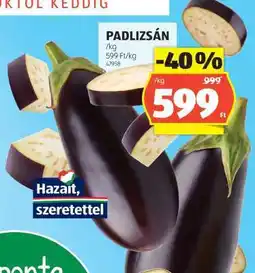 ALDI Padlizsán ajánlat