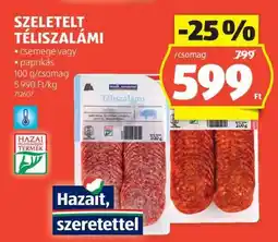 ALDI Szeletelt Téliszalámi ajánlat