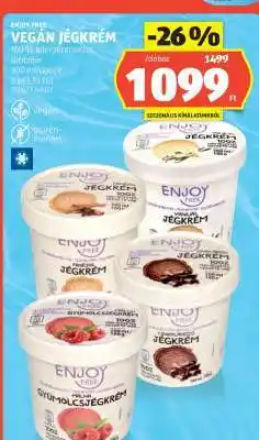 ALDI ENJOY FREE VEGÁN JÉGKRÉM ajánlat