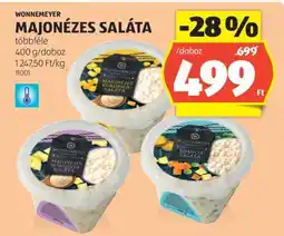ALDI Wonnemeyer Majonézes Saláta ajánlat
