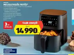 ALDI Ambiano Meleglevegős Fritőz ajánlat