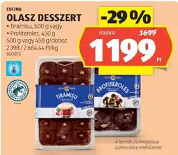 ALDI Cucina Olasz Desszert ajánlat