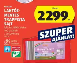 ALDI MILSANI LAKTÓZMENTES TRAPPISTA SAJT ajánlat