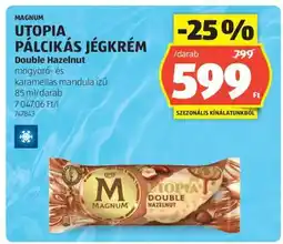 ALDI MAGNUM UTOPIA PÁLCIKÁS JÉGKRÉM Double Hazelnut ajánlat