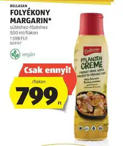ALDI Bellasan Folyékony Margarin ajánlat