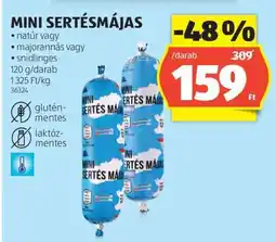 ALDI MINI SERTÉSMÁJAS ajánlat