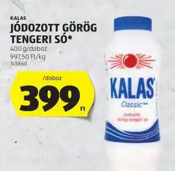 ALDI KALAS JÓDOZOTT GÖRÖG TENGERI SÓ ajánlat