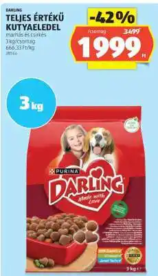 ALDI DARLING TELJES ÉRTÉKŰ KUTYAELEDEL ajánlat