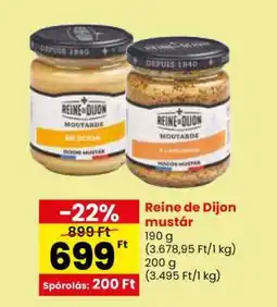 Spar Reine de Dijon mustár ajánlat