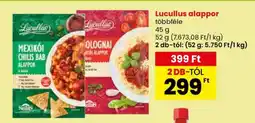 Spar Lucullus alappor ajánlat
