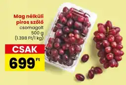 Spar Mag nélküli piros szőlő ajánlat