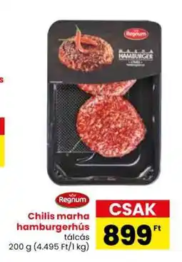 Spar Chilis marha hamburgerhús ajánlat