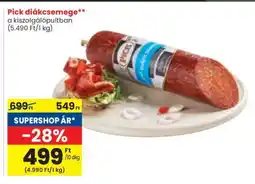 Spar Pick diákcsemege ajánlat