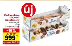 Spar SPAR free from sós, édes teasütemény ajánlat