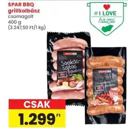 Spar SPAR BBQ grillkolbász ajánlat