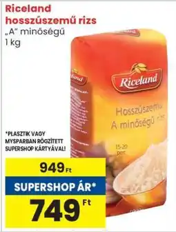 Spar Riceland hosszúszemű rizs ajánlat