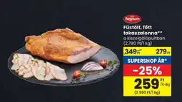 Spar Füstölt, főtt tokaszalonna ajánlat