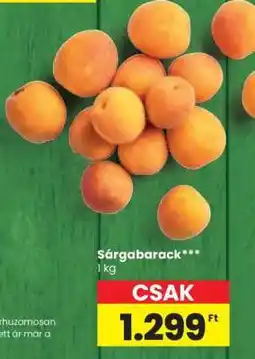 Spar Sárgabarack ajánlat