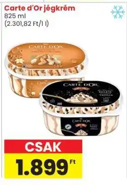Spar CARTE D'OR Jégkrém ajánlat