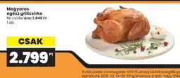 Spar Magyaros egész grillcsirke ajánlat