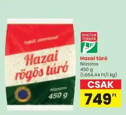 Spar Hazai túró ajánlat