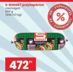 Spar S-BUDGET pulykapárizsi ajánlat