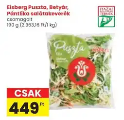 Spar Eisberg Puszta, Betyár, Pántilka salátakeverék ajánlat
