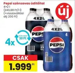 Spar Pepsi szénsavas üdítőital ajánlat