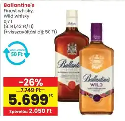 Spar Ballantine's ajánlat