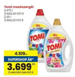 Spar Tomi mosószergél ajánlat