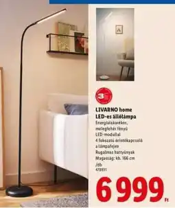 Lidl LIVARNO HOME LED-es állólámpa ajánlat