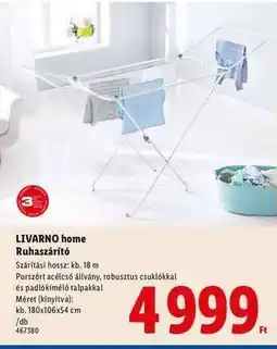 Lidl LIVARNO HOME Ruhaszárító ajánlat