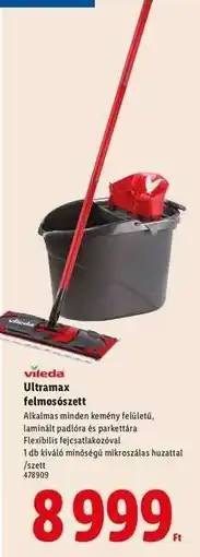 Lidl Vileda Ultramax felmosószett ajánlat