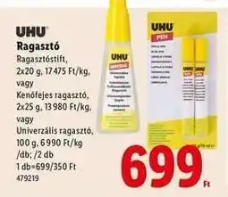 Lidl UHU Ragasztó ajánlat